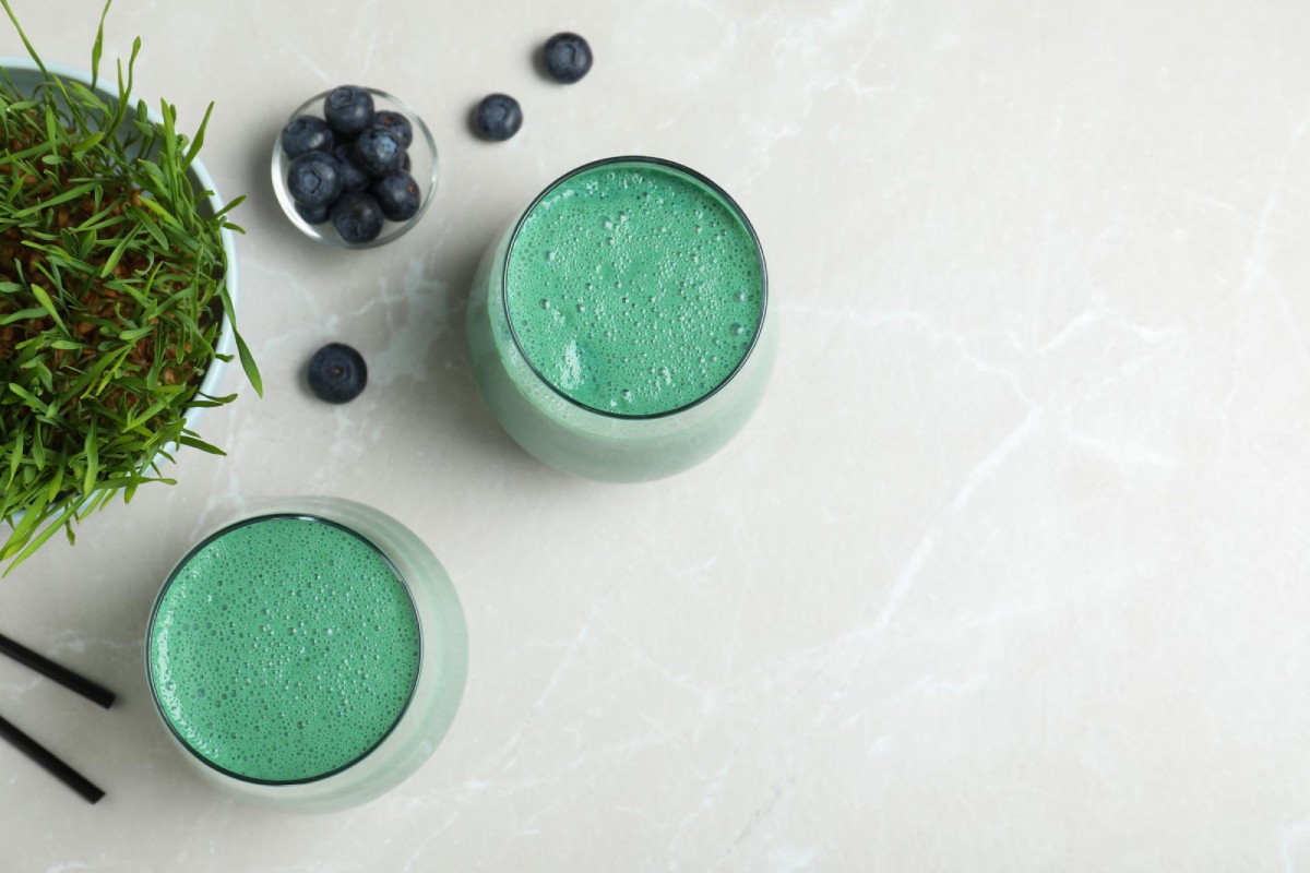 Recept på bra spirulina smoothie